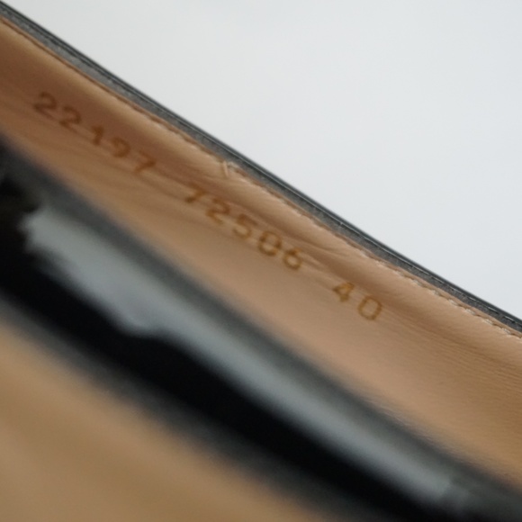 Gianvito Rossi MANILA Black Patent Leather Platform Mary Jane Shoes Trendy!! - Picture 11 of 15